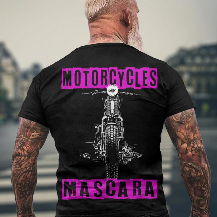 Motorcycles Mascara Memorable Dreaming 465 Shirt Men's Crewneck Short Sleeve Back Print T-shirt Gifts for Old Men