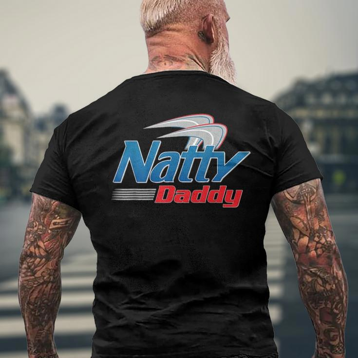 Natty Daddy Fathers Day Men's Back Print T-shirt Gifts for Old Men