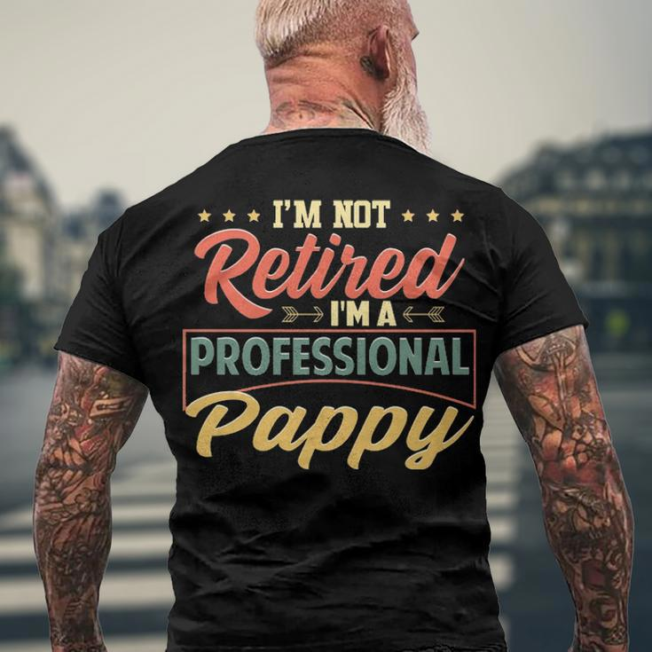 Pappy Grandpa Im A Professional Pappy Men's T-Shirt Back Print Gifts for Old Men