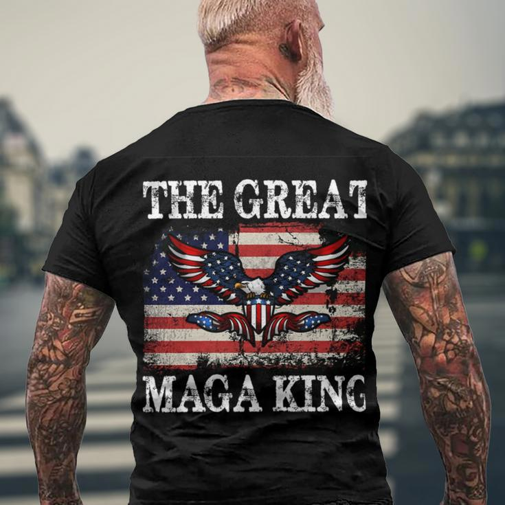 The Great Maga King The Return Of The Ultra Maga King Men's Crewneck Short Sleeve Back Print T-shirt Gifts for Old Men
