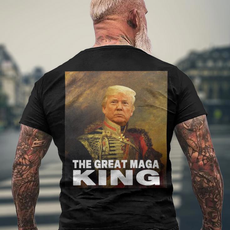 The Return Of The Great Maga King Men's Crewneck Short Sleeve Back Print T-shirt Gifts for Old Men