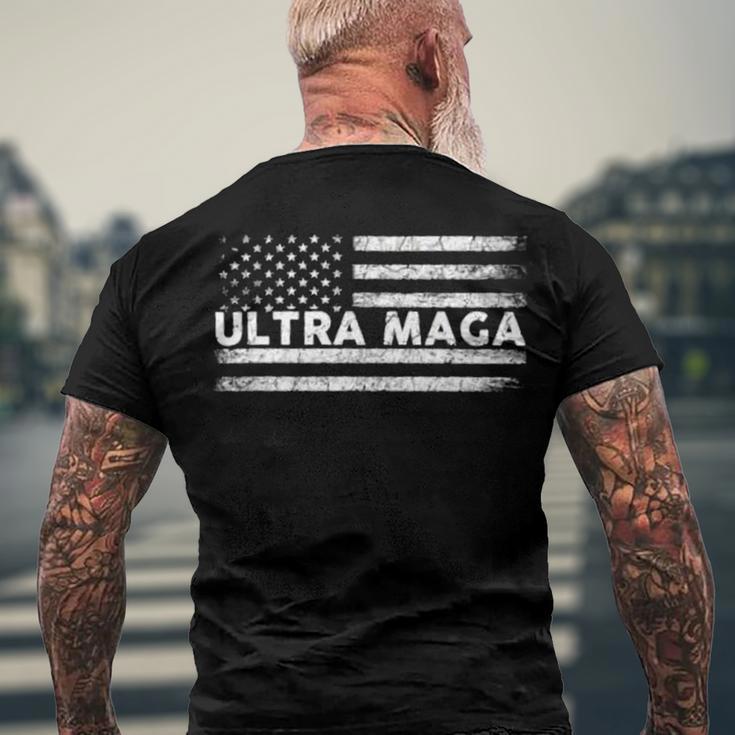 Ultra Maga And Proud Of It A Ultra Maga And Proud Of It V6 Men's Crewneck Short Sleeve Back Print T-shirt Gifts for Old Men