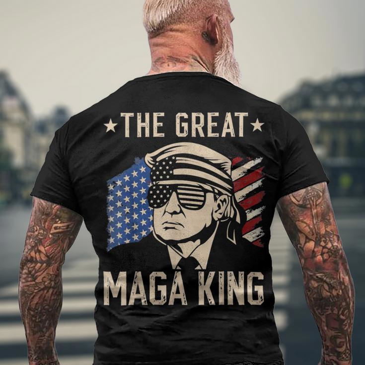 Ultra Maga And Proud Of It A Ultra Maga And Proud Of It V9 Men's Crewneck Short Sleeve Back Print T-shirt Gifts for Old Men