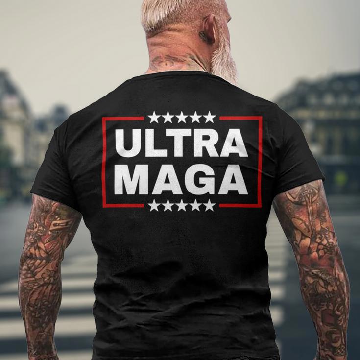 Ultra Maga Pro Trump Shirt Trump 2024 Shirt Donald Trump Shirt Men's Crewneck Short Sleeve Back Print T-shirt Gifts for Old Men