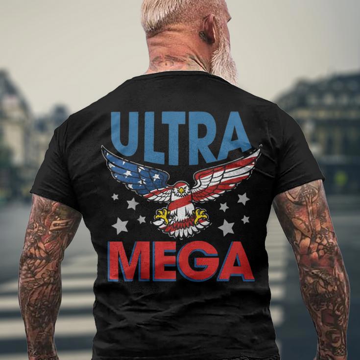 Ultra Maga V16 Men's Crewneck Short Sleeve Back Print T-shirt Gifts for Old Men