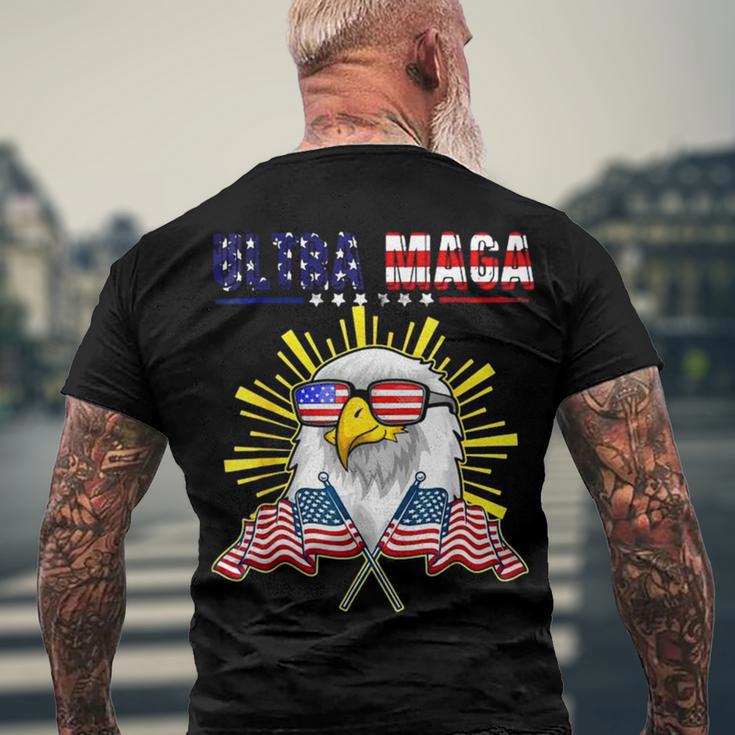 Ultra Maga We The People Fashion Men's Crewneck Short Sleeve Back Print T-shirt Gifts for Old Men