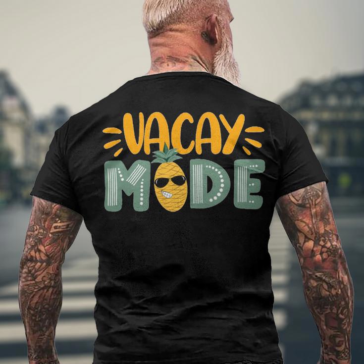 Vacation Mode 804 Trending Shirt Men's Crewneck Short Sleeve Back Print T-shirt Gifts for Old Men