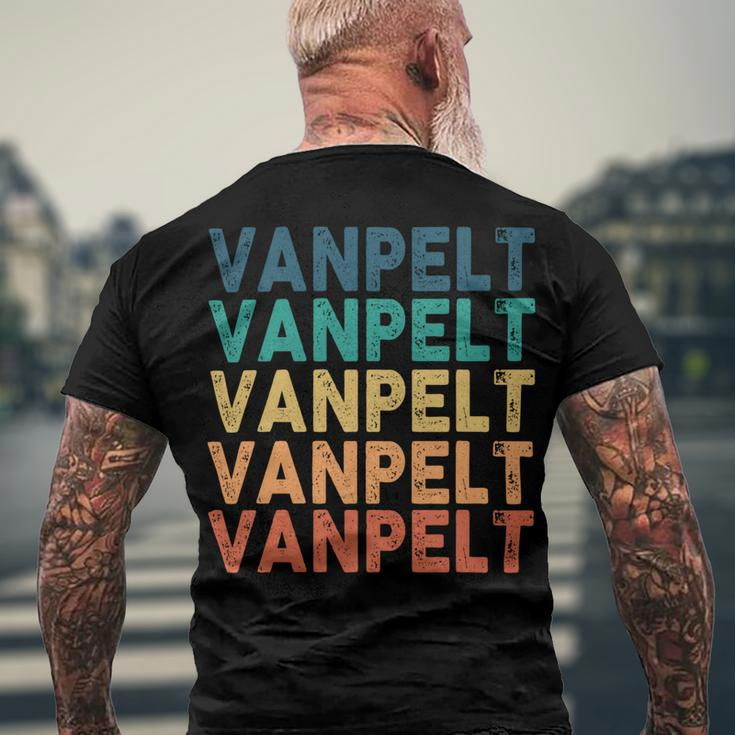 Vanpelt Name Shirt Vanpelt Family Name Men's Crewneck Short Sleeve Back Print T-shirt Gifts for Old Men