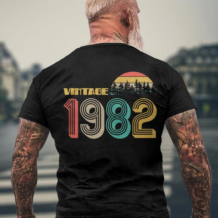 Vintage 1982 Sun Wilderness 40Th Birthday V2 Men's Crewneck Short Sleeve Back Print T-shirt Gifts for Old Men