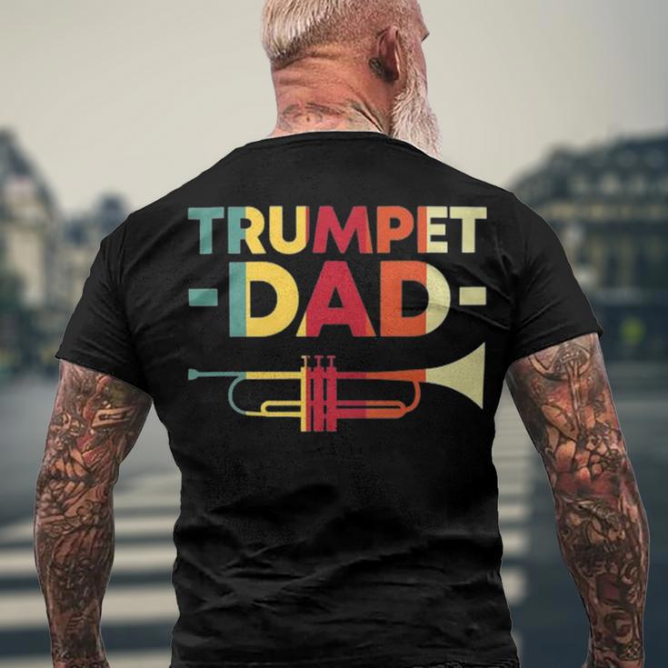 Vintage Trumpet Cool Retro Trumpet Player 159 Shirt Men's Crewneck Short Sleeve Back Print T-shirt Gifts for Old Men