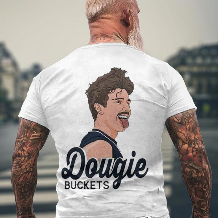 Dougie Buckets Men's Crewneck Short Sleeve Back Print T-shirt Gifts for Old Men