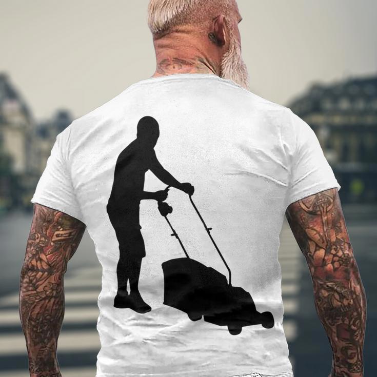 Evolution Lawn Mower 135 Shirt Men's Crewneck Short Sleeve Back Print T-shirt Gifts for Old Men