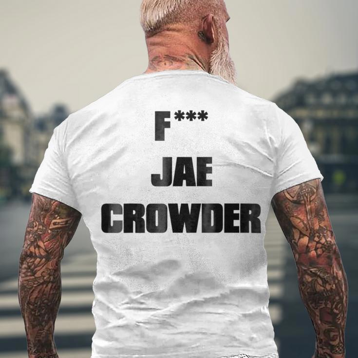 F Jae Crowder V2 Men's Crewneck Short Sleeve Back Print T-shirt Gifts for Old Men