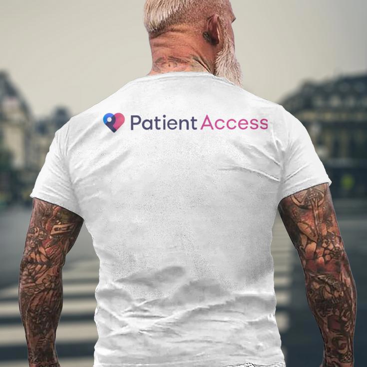 Patient Access Men's Crewneck Short Sleeve Back Print T-shirt Gifts for Old Men