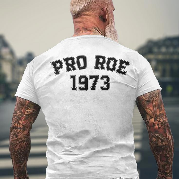 Pro Roe 1973 V2 Men's Back Print T-shirt Gifts for Old Men