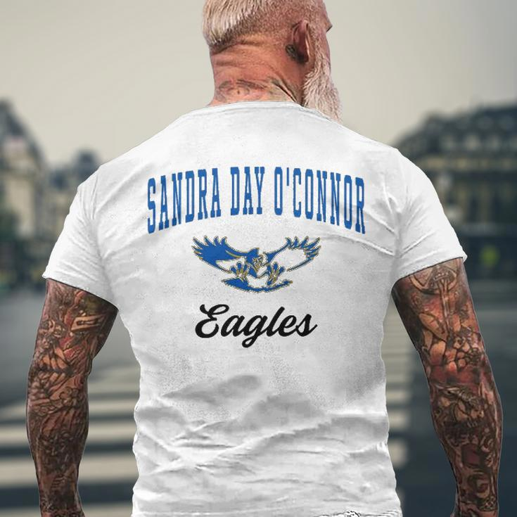 Sandra Day Oconnor High School Eagles Men's Back Print T-shirt Gifts for Old Men