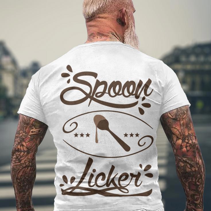 Spoon Licker 105 Trending Shirt Men's Crewneck Short Sleeve Back Print T-shirt Gifts for Old Men