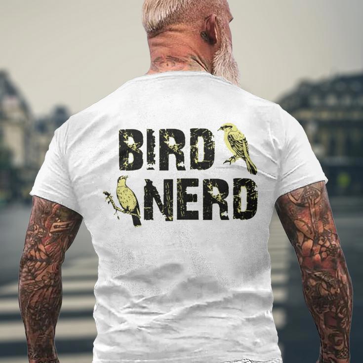 Twitcher Funny - Bird Nerd 195 Shirt Men's Crewneck Short Sleeve Back Print T-shirt Gifts for Old Men