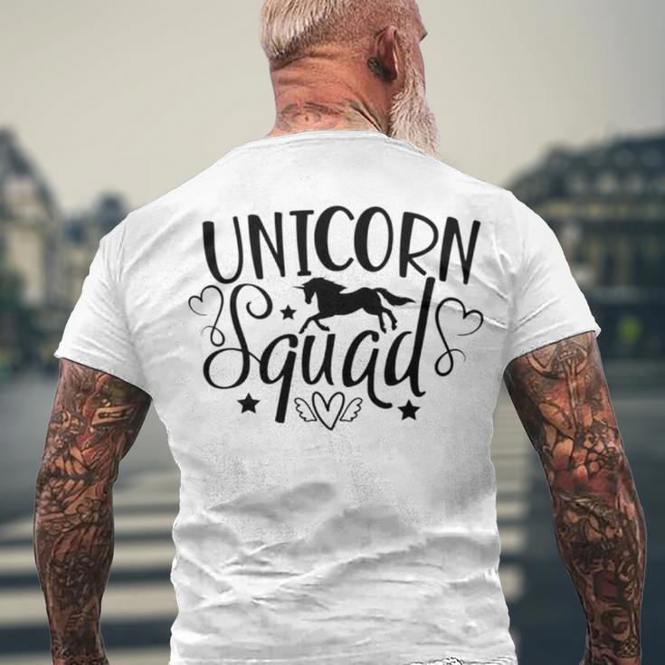 Unicorn Squad 21 Trending Shirt Men's Crewneck Short Sleeve Back Print T-shirt Gifts for Old Men