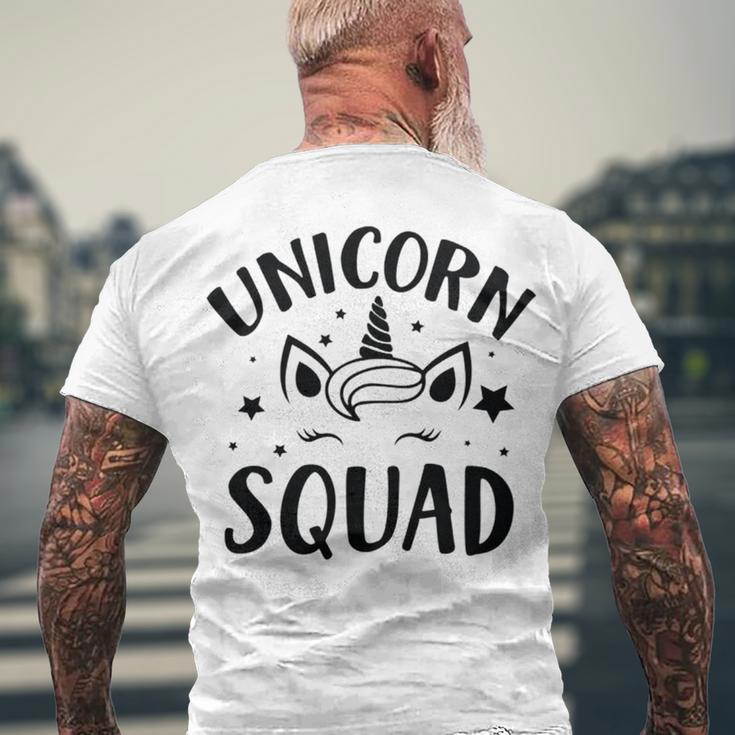 Unicorn Squad 23 Trending Shirt Men's Crewneck Short Sleeve Back Print T-shirt Gifts for Old Men