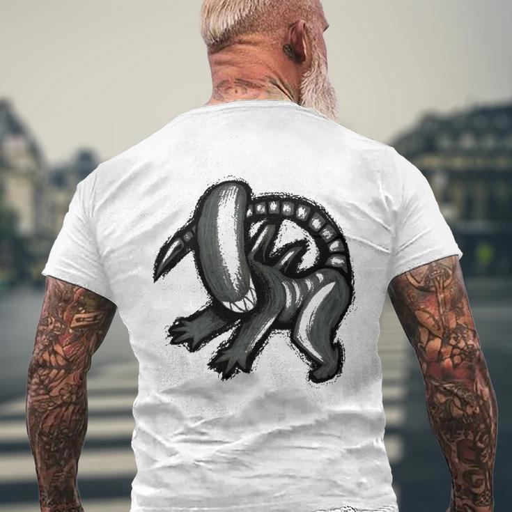 The Xeno King Xenomorph Xx121 Species Men's Back Print T-shirt Gifts for Old Men