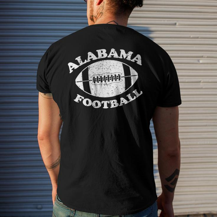 Alabama Football Vintage Distressed Style Men's Crewneck Short Sleeve Back Print T-shirt Gifts for Him