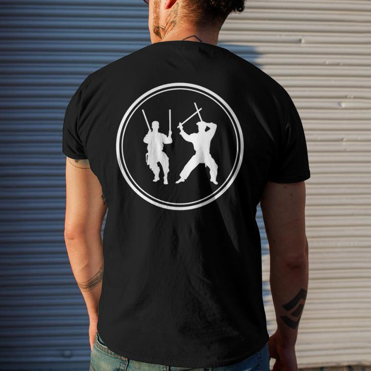 Arnis Eskrima Escrima Philippines - Filipino Martial Arts Men's Back Print T-shirt Gifts for Him
