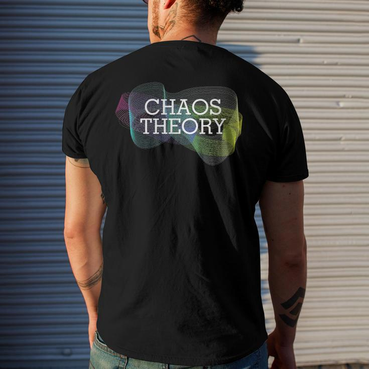 Chaos Theory Math Nerd Random Men's Back Print T-shirt Gifts for Him