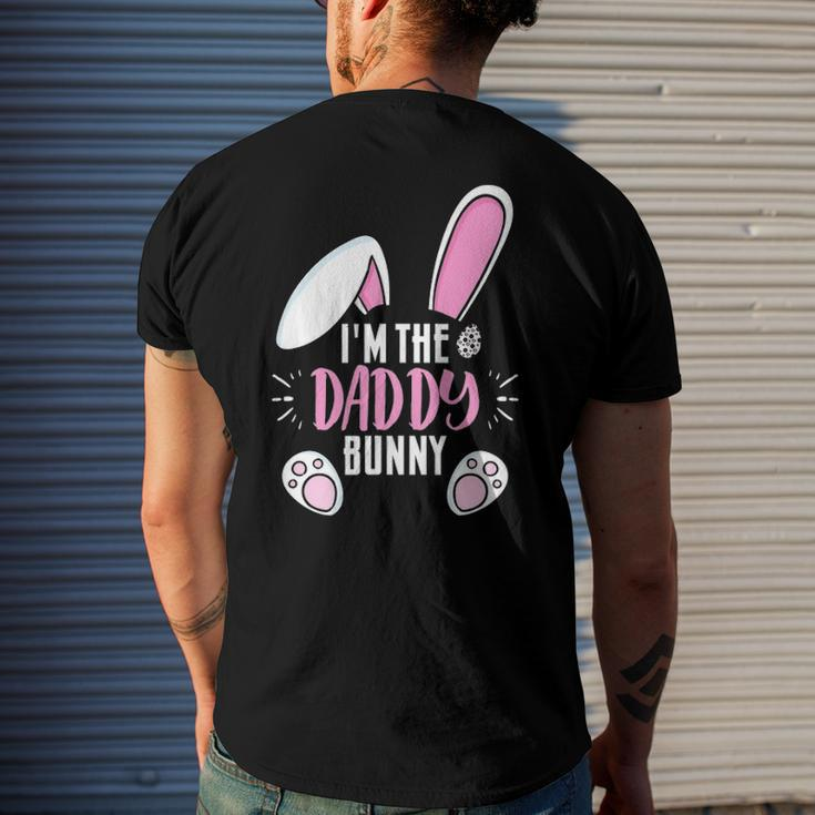 Easter Im Daddy Bunny For Dads Family Group Men's Back Print T-shirt Gifts for Him