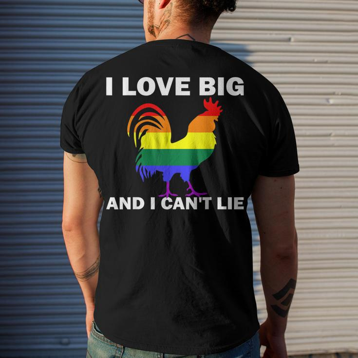 Equality Gay Pride 2022 Rainbow Lgbtq Flag Love Is Love Wins Men's Back Print T-shirt Gifts for Him