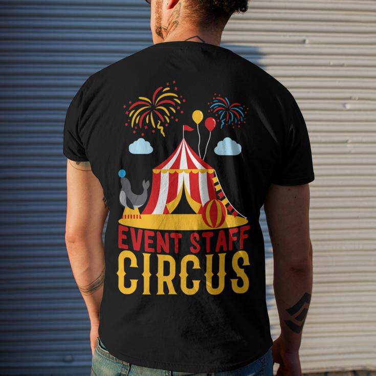 Even Staff Circus Men's Crewneck Short Sleeve Back Print T-shirt Gifts for Him