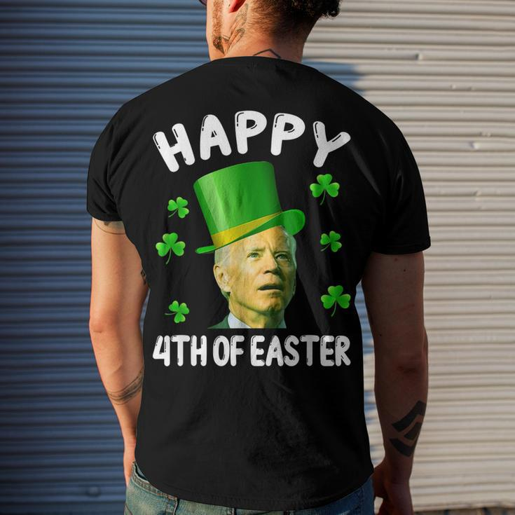 Happy 4Th Of Easter Biden St Patricks Day Men's T-shirt Back Print Gifts for Him