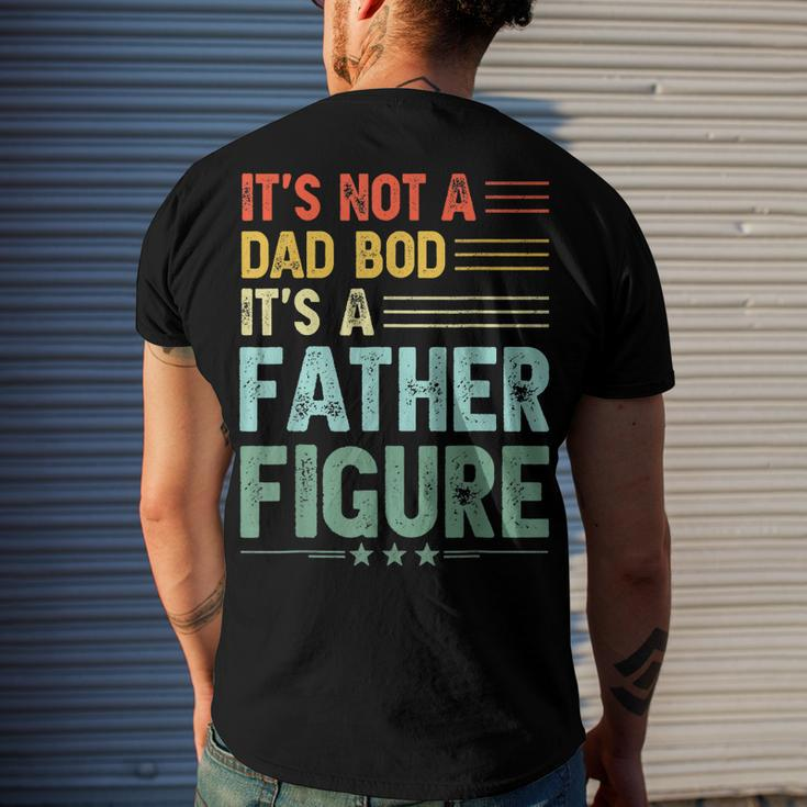Its Not A Dad Bod Its A Father Figure Men Vintage Men's Back Print T-shirt Gifts for Him