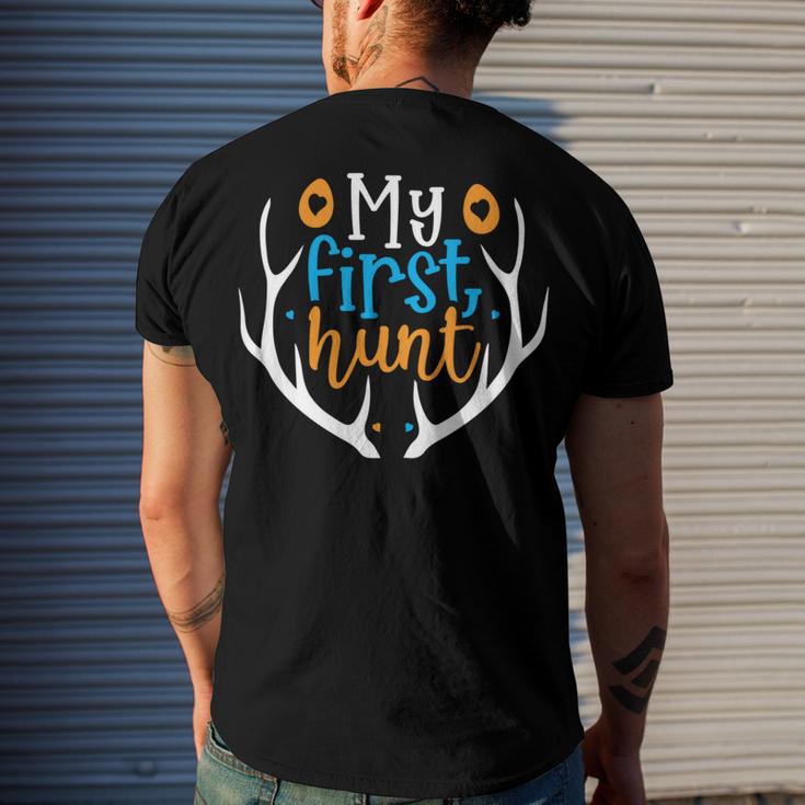 My First Hunt 706 Trending Shirt Men's Crewneck Short Sleeve Back Print T-shirt Gifts for Him