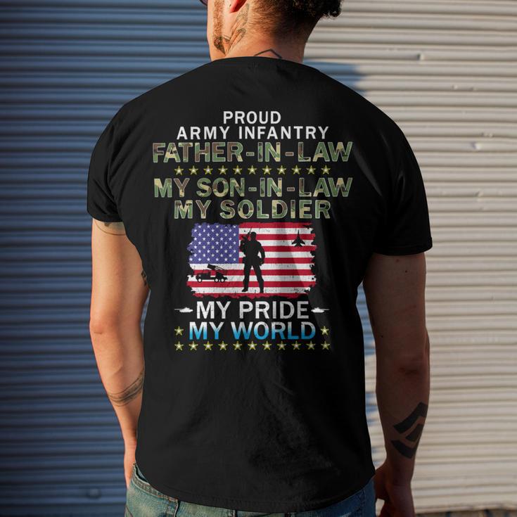 My Soninlaw Soldier Heroproud Army 686 Shirt Men's Crewneck Short Sleeve Back Print T-shirt Gifts for Him