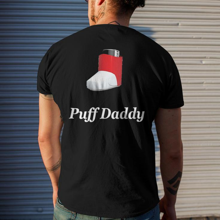 Puff Daddy Asthma Awareness Men's Back Print T-shirt Gifts for Him