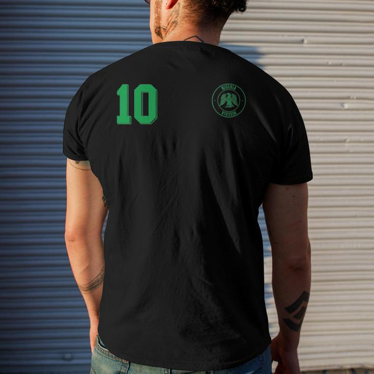 Retro Nigeria Football Jersey Nigerian Soccer Away Men's Back Print T-shirt Gifts for Him