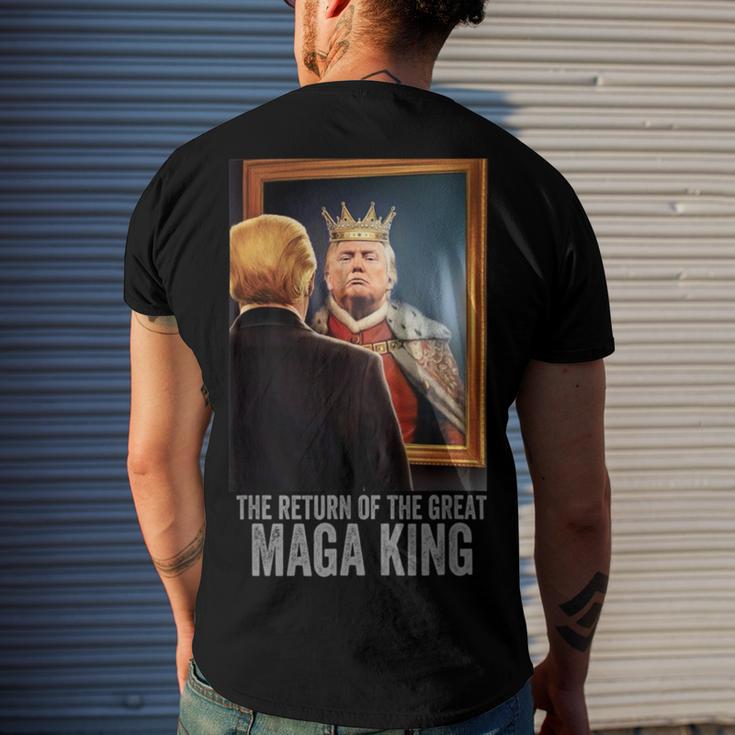 The Return Of The Great Maga King Anti Men's Crewneck Short Sleeve Back Print T-shirt Gifts for Him