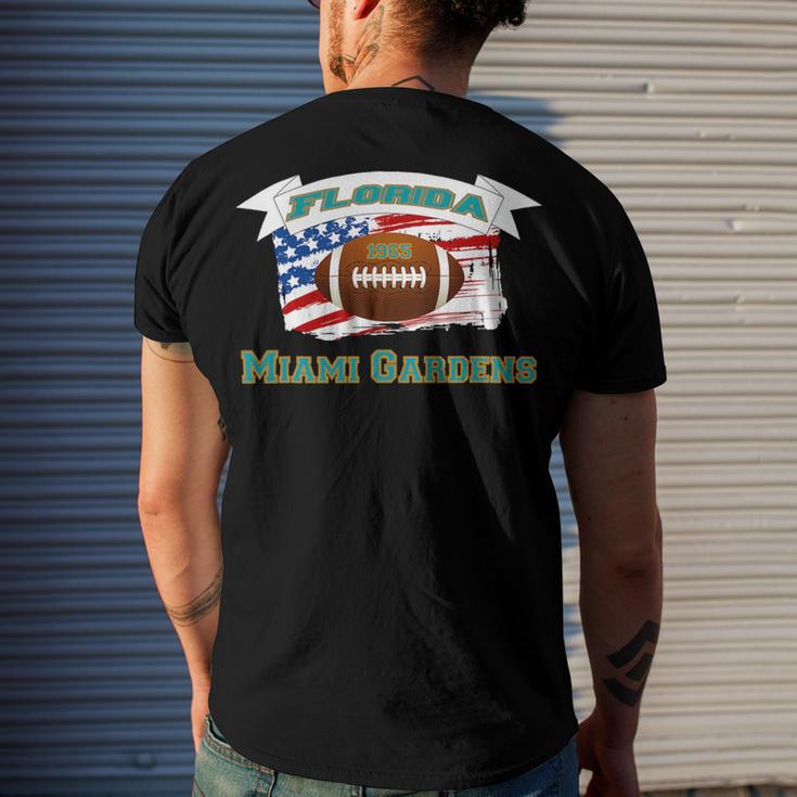 This 1965 Miami Gardens Florida 557 Shirt Men's Crewneck Short Sleeve Back Print T-shirt Gifts for Him