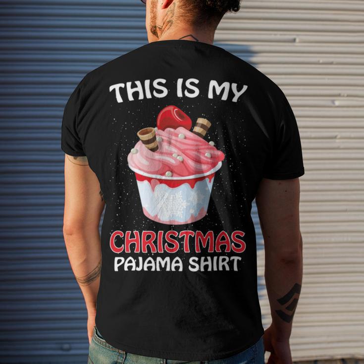 This Is My Christmas Pajama 878 Shirt Men's Crewneck Short Sleeve Back Print T-shirt Gifts for Him