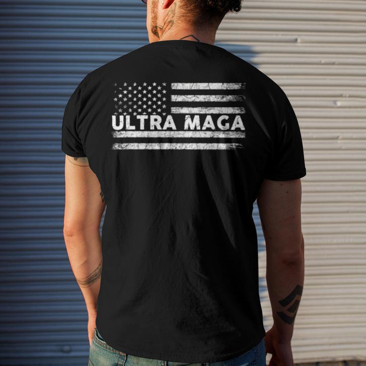 Ultra Maga And Proud Of It A Ultra Maga And Proud Of It V6 Men's Crewneck Short Sleeve Back Print T-shirt Gifts for Him