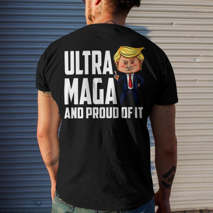 Ultra Maga And Proud Of It A Ultra Maga And Proud Of It V7 Men's Crewneck Short Sleeve Back Print T-shirt Gifts for Him