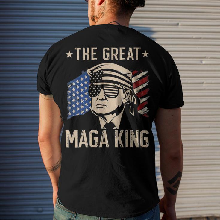 Ultra Maga And Proud Of It A Ultra Maga And Proud Of It V9 Men's Crewneck Short Sleeve Back Print T-shirt Gifts for Him