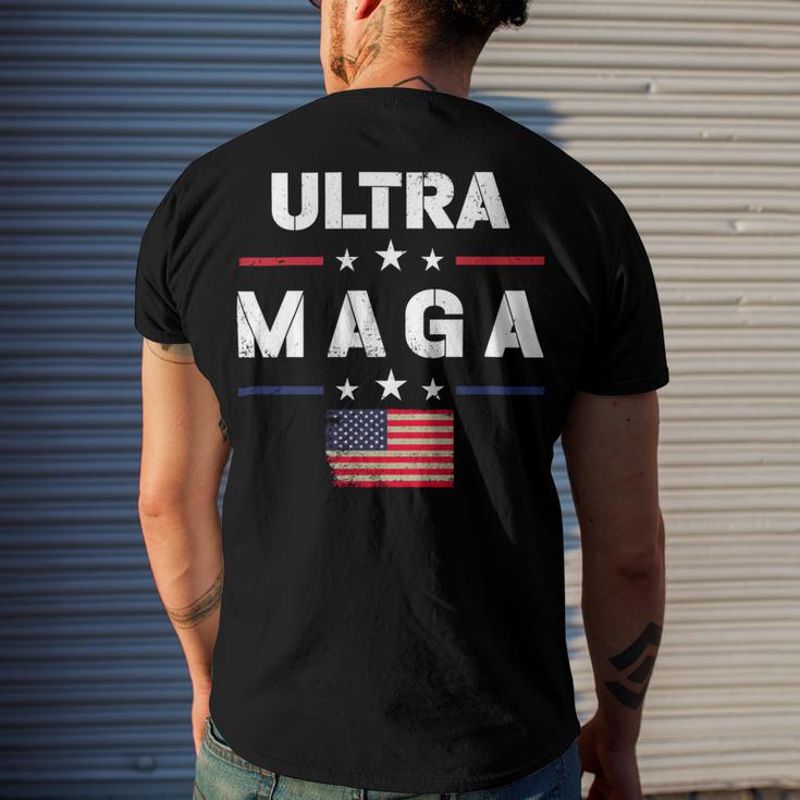 Ultra Maga And Proud Of It Ultra Maga V2 Men's Crewneck Short Sleeve Back Print T-shirt Gifts for Him