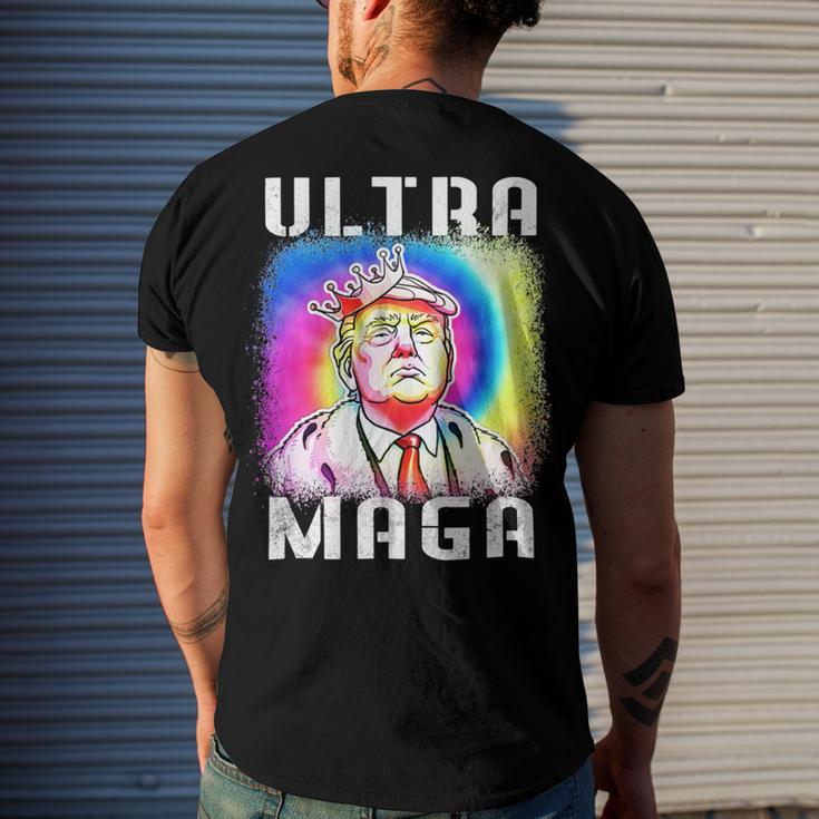 Ultra Maga Gift V5 Men's Crewneck Short Sleeve Back Print T-shirt Gifts for Him