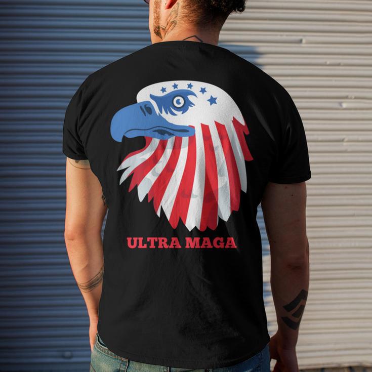 Ultra Maga Memorial Day Men's Crewneck Short Sleeve Back Print T-shirt Gifts for Him