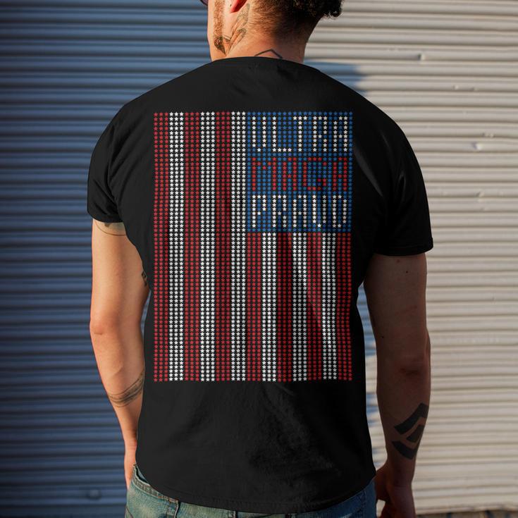 Ultra Maga Proud Patriotic Tshirt Men's Crewneck Short Sleeve Back Print T-shirt Gifts for Him