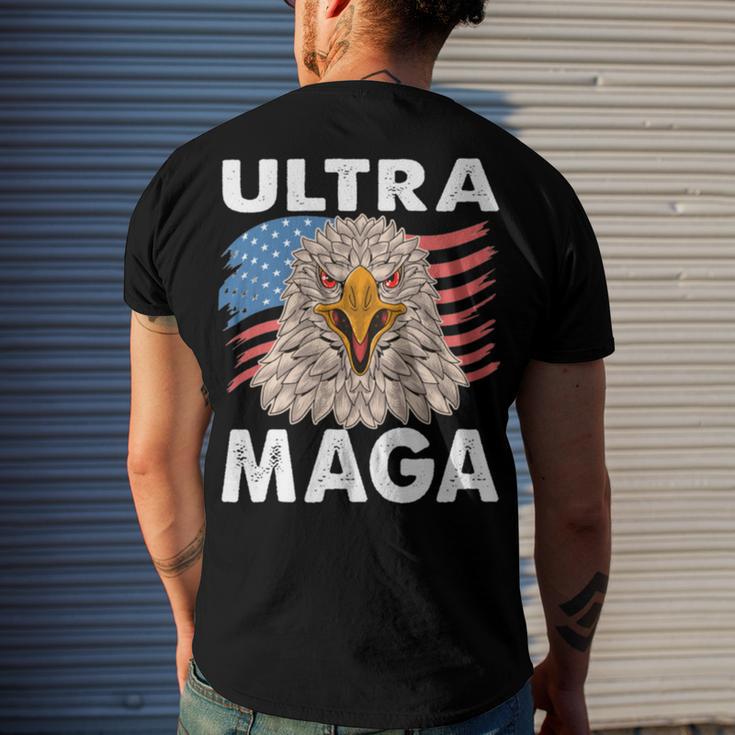 Ultra Maga V28 Men's Crewneck Short Sleeve Back Print T-shirt Gifts for Him