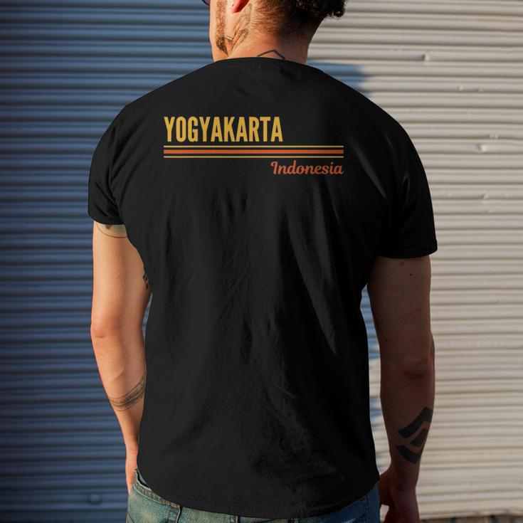 Yogyakarta Indonesia City Of Yogyakarta Men's Back Print T-shirt Gifts for Him