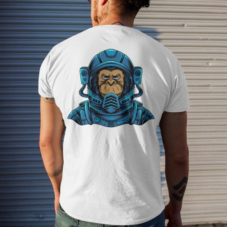 Astromonkey Men's Crewneck Short Sleeve Back Print T-shirt Gifts for Him